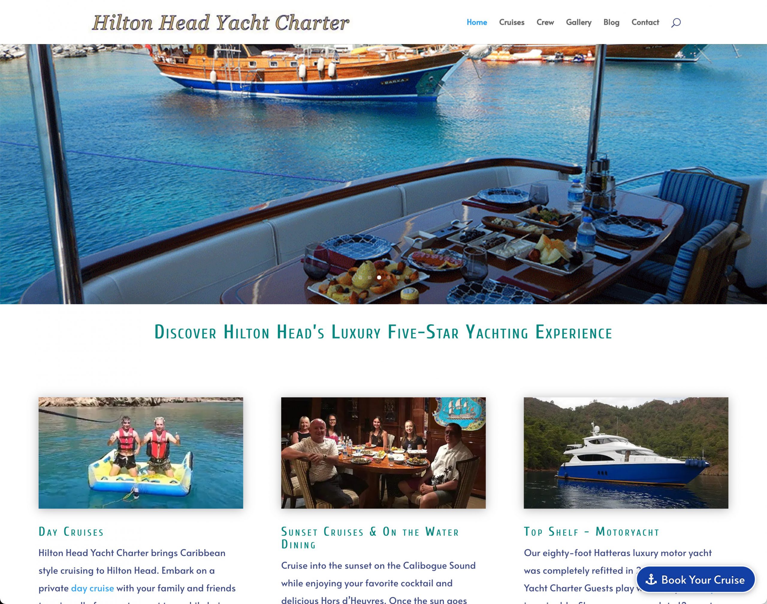 Hilton Head Yacht Charter